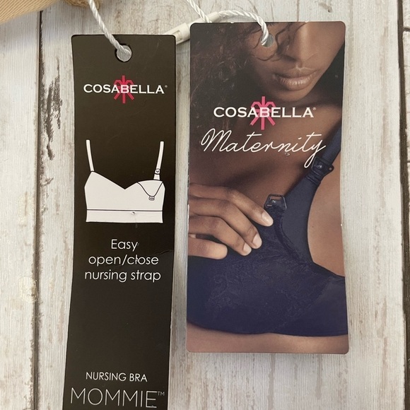 Cosabella Women's Never Say Never Mommie Nursing Soft Bra, Blush, Tan, S - Picture 2 of 4